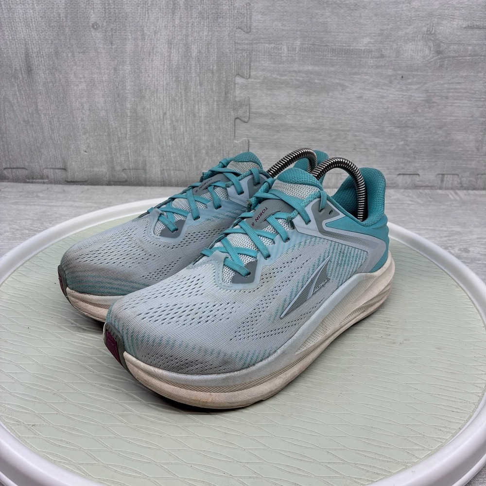 Altra Torin 6 Running Shoes Women's 7 Wide Blue Teal Athletic AL0A85QK342